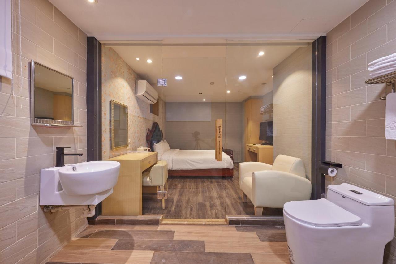 Kyokusui Hotspring Hotel Tchaj-pej Exteriér fotografie