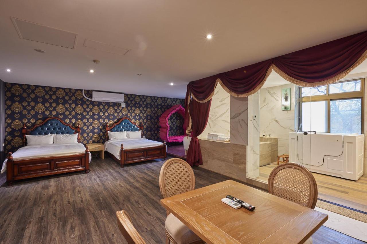 Kyokusui Hotspring Hotel Tchaj-pej Exteriér fotografie